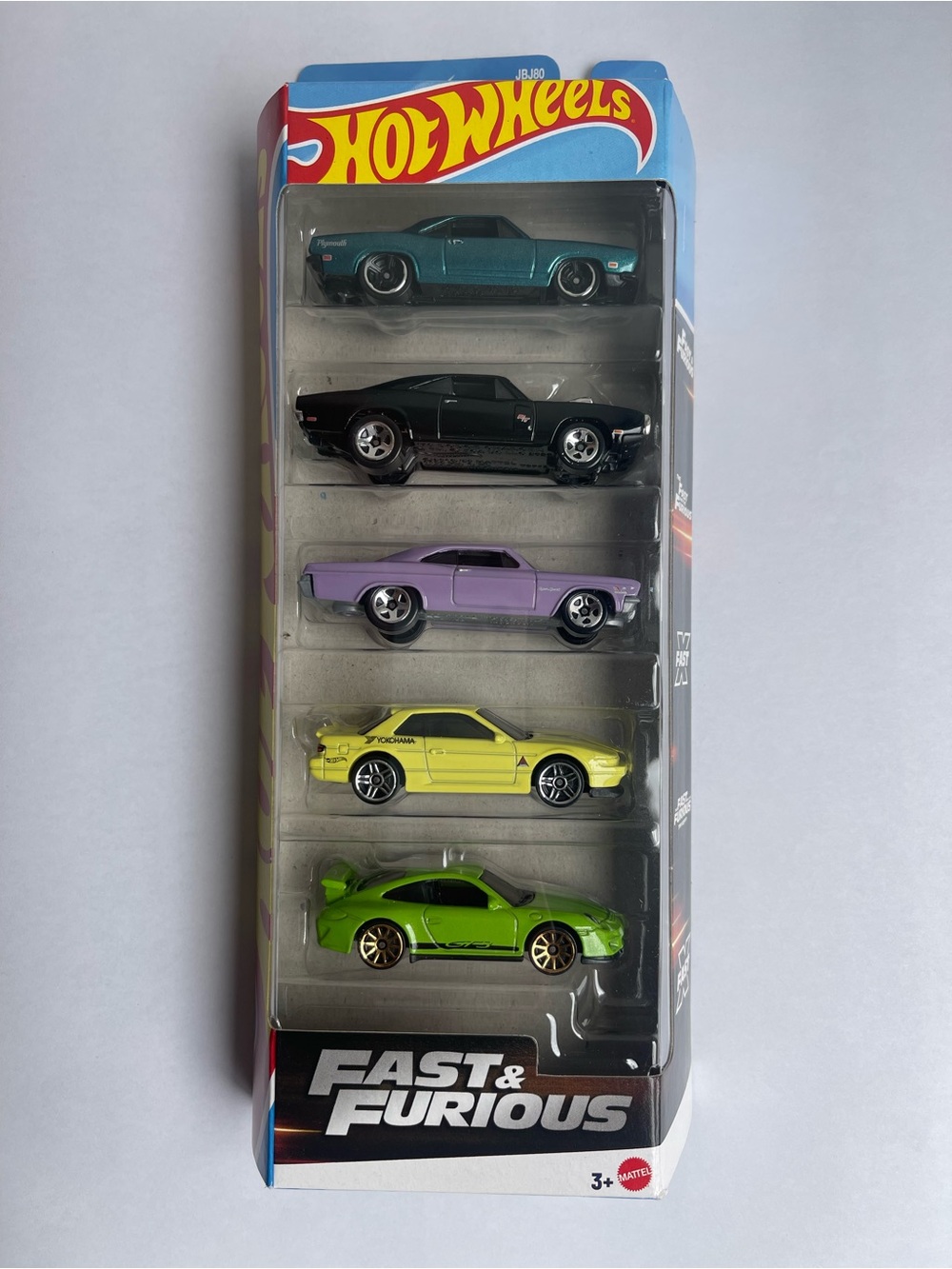 2025 Hot Wheels Fast & Furious 5-Pack Toy Cars - Porsche 911